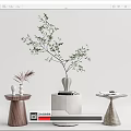 Modern side a few side a few corner a few 3d model