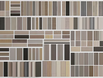 Wood veneer wall panel wall veneer wood veneer wood veneer background wall great wall board modeling wall wave board 3d model
