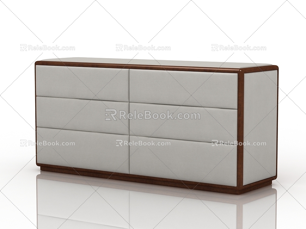 Jane European TV Cabinet 3d model