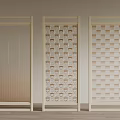 New Chinese Partition Screen 3d model