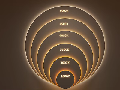 LED Wall Washer Light with Various Color Temperatures 2800K to 5000K 3d model