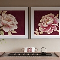 New Chinese Decorative Painting 3d model