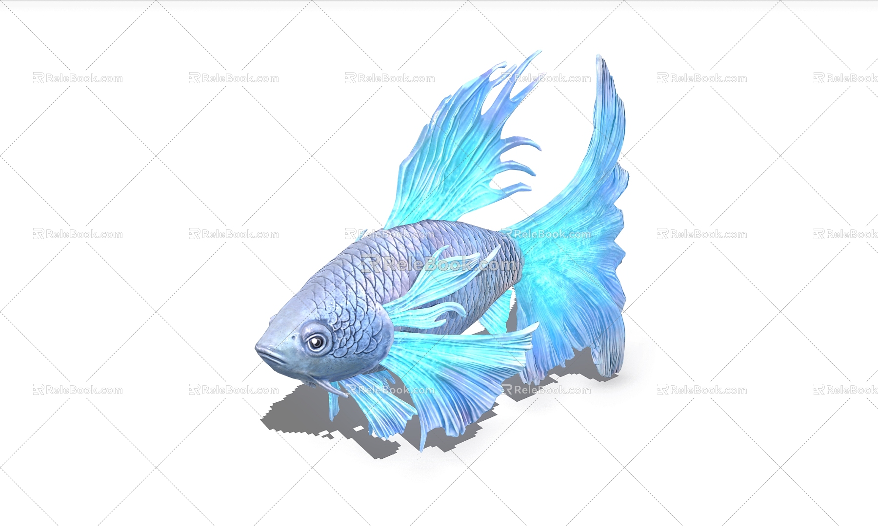 fish tropical fish ornamental fish fish 3d model