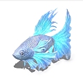 fish tropical fish ornamental fish fish 3d model