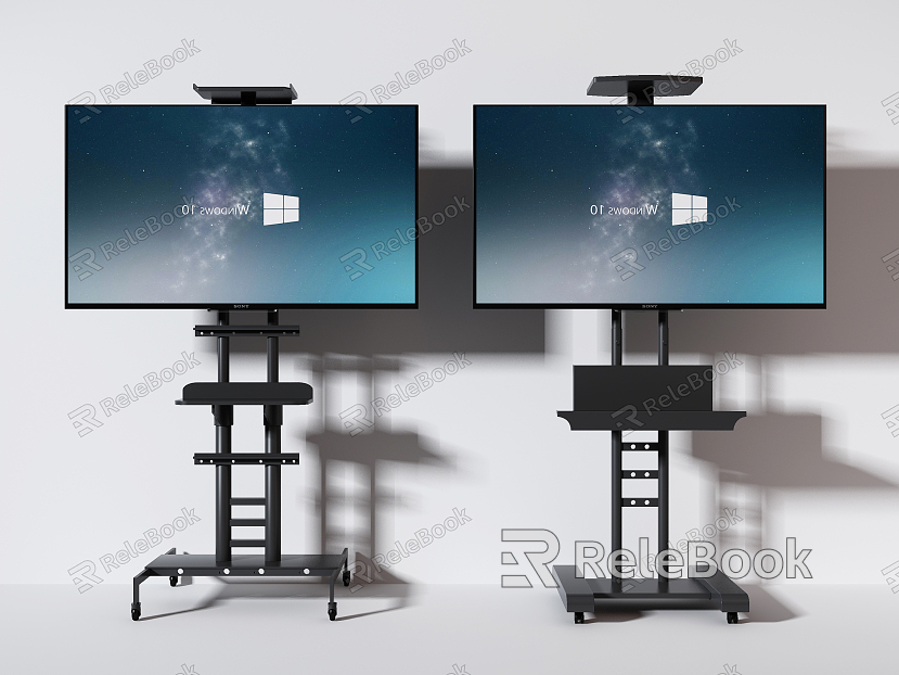 Modern bracket TV stand model