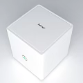 Ugreen Mini PC White Cube Design With Green Indicator Light And Compact Build 3d model