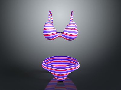 Swimwear Women's Swimwear Women's Swimwear Sportswear 3d model