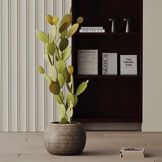 Modern Potted Plant 3d model