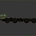 Heavy Duty Military Vehicle Truck Chassis With Multi Wheel Design Structure