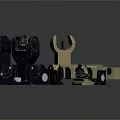 Tactical Weapon Scopes In Different Colors For Military And Hunting Applications