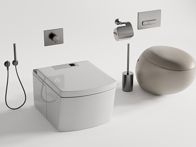 Smart toilet model