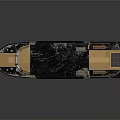 Military Vehicle Amphibious Sand Colored Design Open Cargo Area With Antenna And Storage Compartments