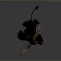 Fierce Minotaur 3D Character With Large Horns Muscular Body Ape Like Posture And Clawed Hands