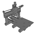 Precision Industrial Equipment with Metal Structure Automated Workbench and Mechanical Components
