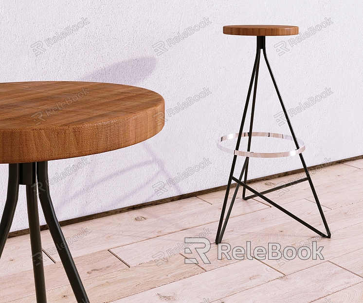 Modern Bar Stool Bar Chair model