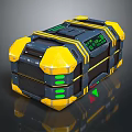 Modern Science Fiction Box Science Fiction Box Military Box Password Box 3d model