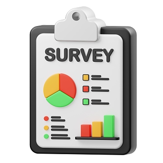 Modern Statistics Record Cartoon Statistics 3d model