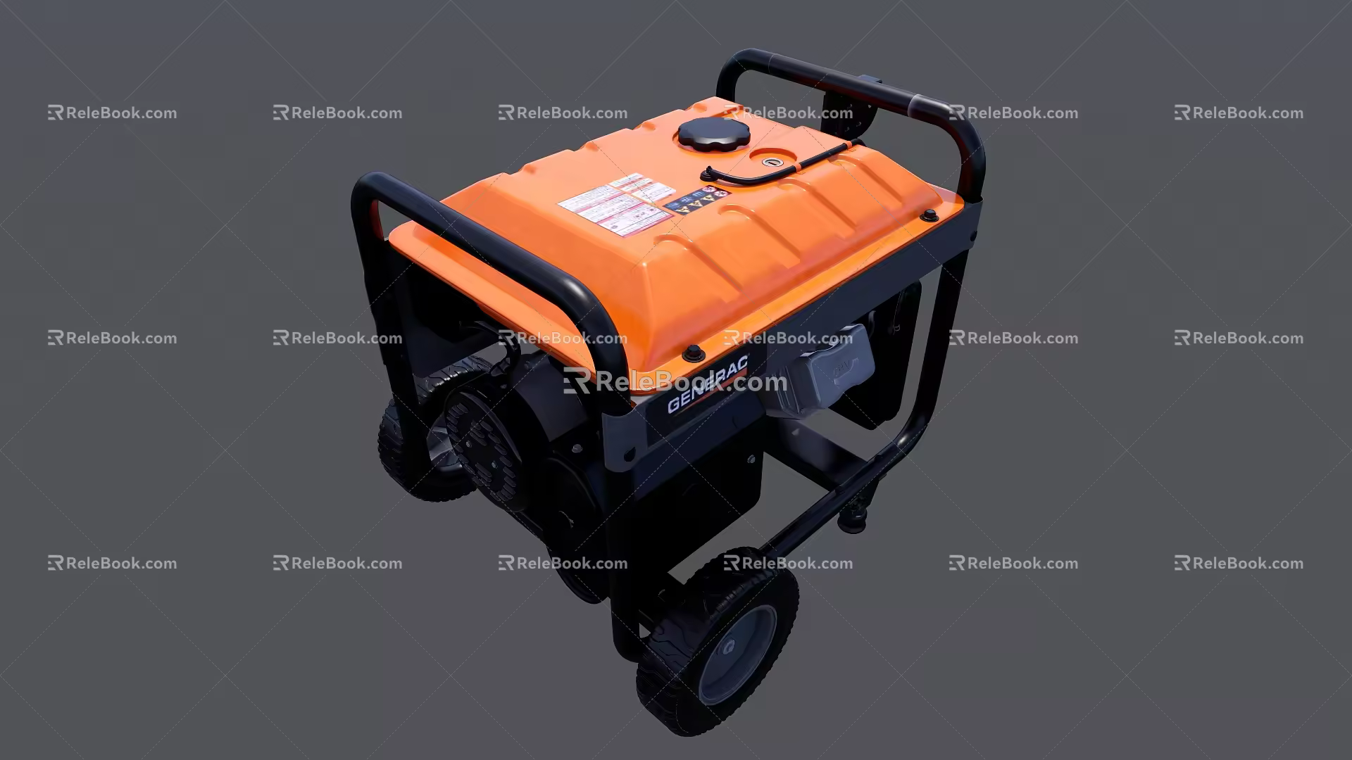 modern generator 3d model
