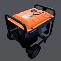 modern generator 3d model