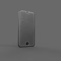 Modern Smartphone Back Design Featuring Camera Lens And Sleek Metal Finish 3d model