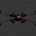 Modern Fighter Sci-fi Fighter 3d model