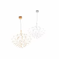 Luxurious Crystal Chandelier With Metal Frame And Hanging Pendants For Modern Spaces