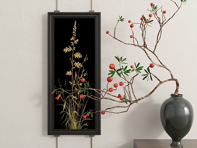 New Chinese Abstract Hanging Painting model