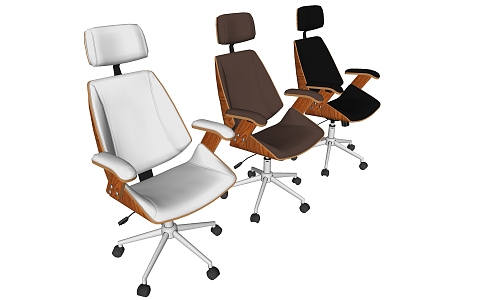 Modern Office Chair Single Office Chair 3d model