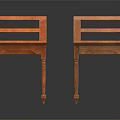 Two Wooden Art Easels With Traditional Stand Design And Stable Legs For Artists