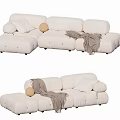 Modern Sofa Multiplayer Sofa Corner Sofa Chameleon Sofa 3d model