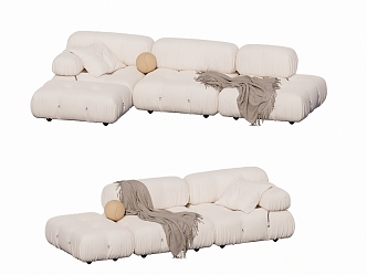 Modern Sofa Multiplayer Sofa Corner Sofa Chameleon Sofa 3d model