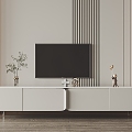 Modern TV Cabinet Simple TV Cabinet 3d model