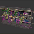 Industrial Hardware Tools Featuring Pipe Valves Fittings and Structural Model Components
