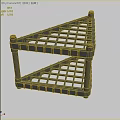 Tool storage compartment extension basket storage tool 3d model