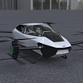 Xiaopeng Traveler X2 Flying Car 3d model