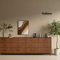 Modern Wood Grain Cabinet Ins Style Minimized Style Cabinet Entire Cabinet Sideboard Cabinet Balcony Cabinet Storage Cabinet Home Entrance Cabinet 3d model