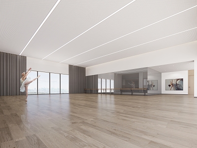 Modern Dance Room model