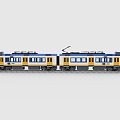 LEGO toy train light rail subway high-speed rail EMU urban rail train rail transit tram 3d model