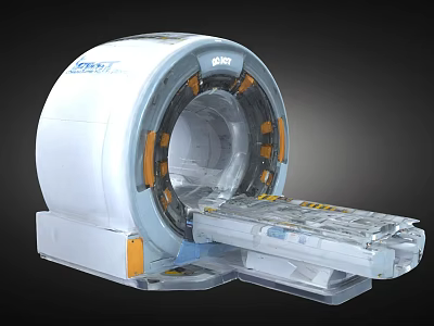 SONY PRISM Advanced Medical Imaging Equipment With Patient Table And Imaging Aperture 3d model