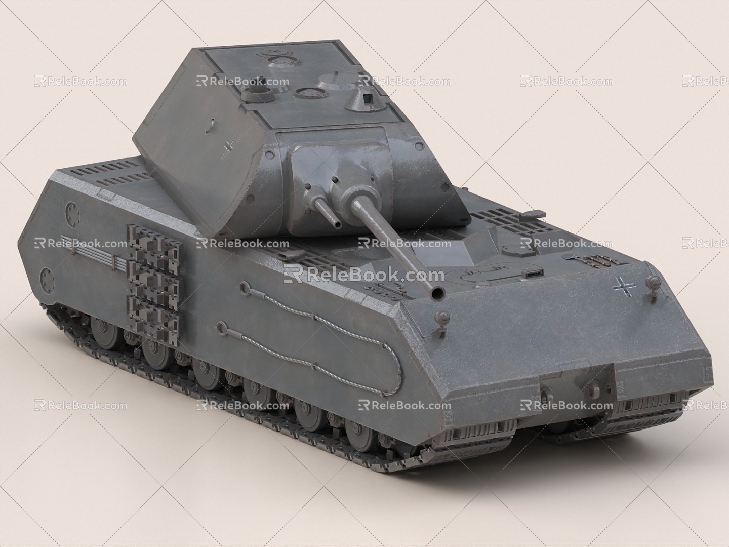 Tank Heavy Tank Medium Tank Rat Heavy Tank German Tank 3d model