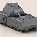 Tank Heavy Tank Medium Tank Rat Heavy Tank German Tank 3d model