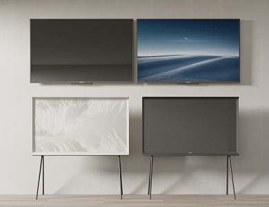 Modern Samsung TV 3d model