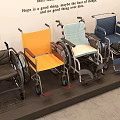 Medical Equipment Various Wheelchairs for Mobility Support and Patient Comfort