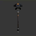 Scepter Ancient Scepter Cane Ancient Scepter Magic Scepter Metal Scepter Classical Scepter Magic Scepter 3d model