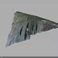 Natural Rugged Terrain Featuring Mountain Peaks Valleys Green Vegetation And Water Bodies