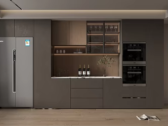 Modern Home Sideboard 3d model