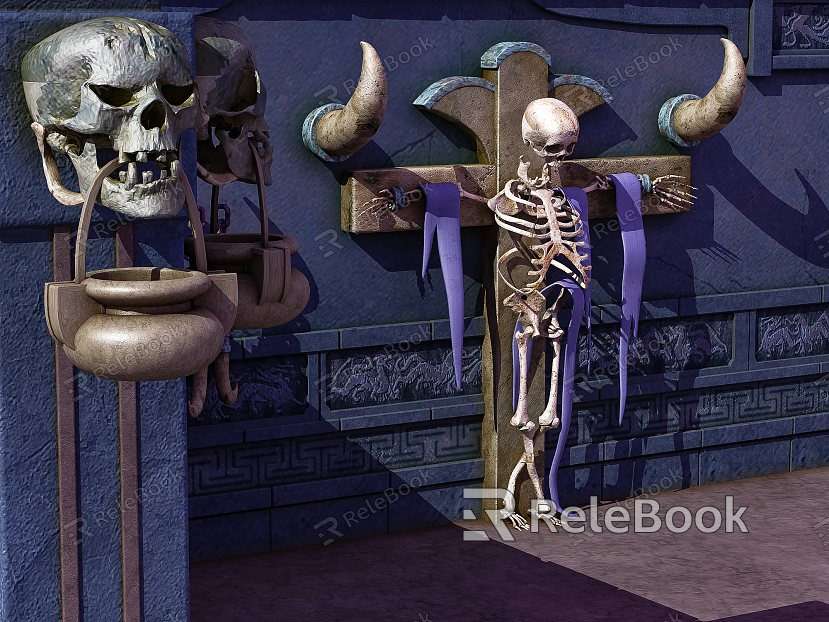 New Chinese Skeleton Meichen model