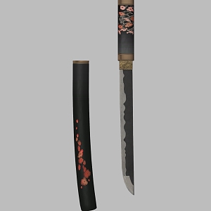 Dagger Knife Weapon Dagger Knife Dagger Scabbard Dagger Cold Weapon 3d model