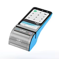 CHAPILA Commercial Payment Terminal With Keypad 50 Amount Display And Payment Processing 3d model