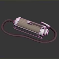 Industrial Mechanical Device With Cylindrical Fabric Body And Flexible Hose